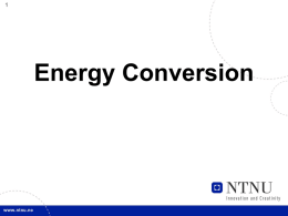 Energy Conversion Chapter 2