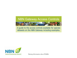 NBN Gateway Access Controls