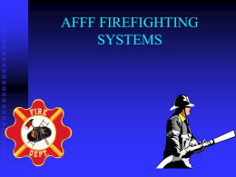 AFFF SYSTEMS