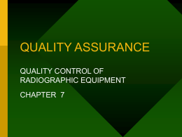 QUALITY ASSURANCE - Faculty Web Sites If you are a s
