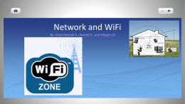 Network and Wifi
