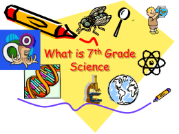 What is 7th Grade Science - Mount Logan Middle School