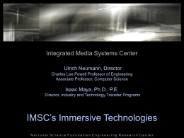 IMSC mission