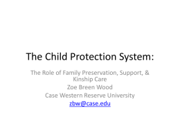 The Child Protection System: - Home