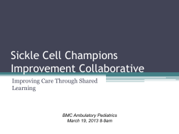 Sickle Cell Champions Collaborative