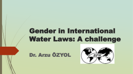 PowerPoint Sunusu - Women for Water Partnership