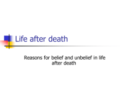 Life after death