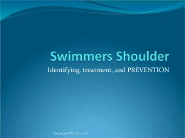 PowerPoint Presentation - Swimmers Shoulder