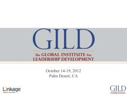 GILD Overview PPT - The American Chamber of Commerce in