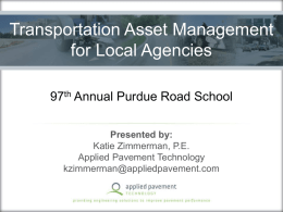 7th International Conference on Managing Pavement Assets