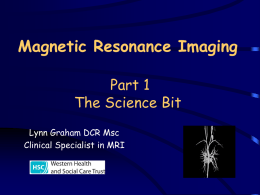 Clinical Magnetic Resonance Imaging An Introduction (Part II)
