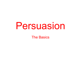 Persuasion - daviscityhighenglish