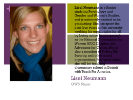 Lisel Neumann - University of Illinois at Urbana–Champaign