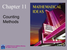 Mathematical Ideas - Millersville University of Pennsylvania