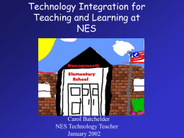 PowerPoint Presentation - Technology Integration and Learning