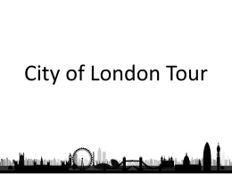 City of London Tour
