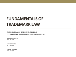 Fundamentals of Trademark Law