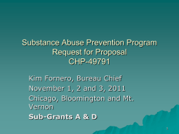 Substance Abuse Prevention Program