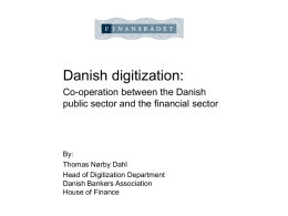 Thomas Norby Dahl - Danish digitization