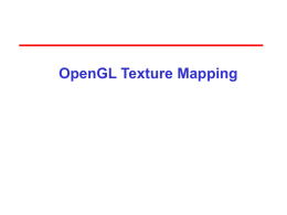 OpenGL Texture Mapping