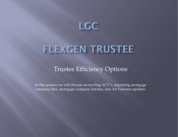 LGC Trustee - Local Government Corporation