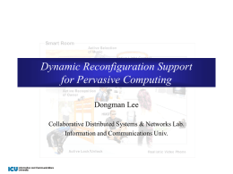 Pervasive Computing Middleware