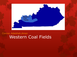 Western Coal Fields