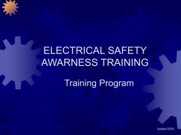 Electrical Safety - New York Medical College