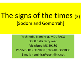 The signs of the times [signs and wonders]
