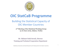 OIC StatCaB - OIC-VET