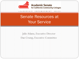 Senate Resources