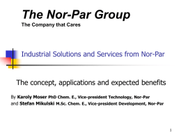 Industrial Solutions from Nor-Par