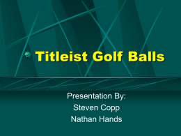 Titleist Golf Balls - Kansas State University