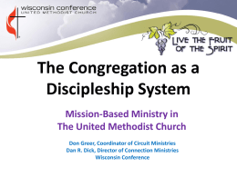 Congregation as a Discipleship System