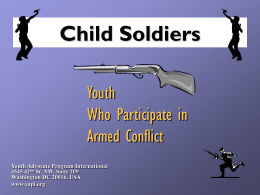 Child Soldiers