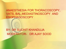 Medical Thoracoscopy