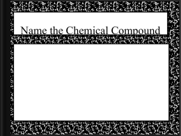 Name the Chemical Compound