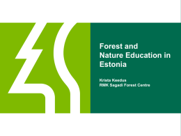 RMK - YPEF Young People in European Forests