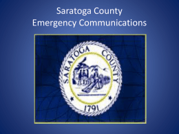 Saratoga County Communications