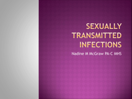 Sexually transmitted infections