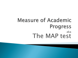 Measure of Academic Progress
