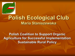 Polish Ecological Club - Coalition Clean Baltic