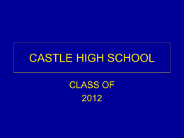 CASTLE HIGH SCHOOL - Warrick County School Corp
