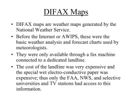 Paper (fax) Map Descriptions