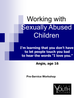 Working with Sexually Abused Children