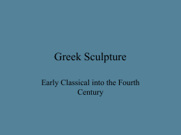 Greek Sculpture - Hollins University
