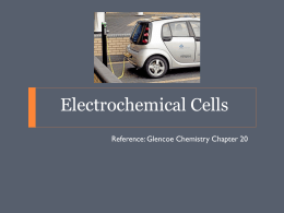 Electrochemical Cells - Southwest High School