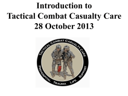 0203PP01 Intro to TCCC 120817 - NAEMT