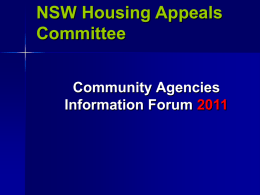 Housing Appeals Committee