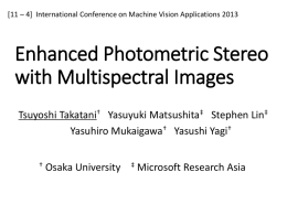 Enhanced Photometric Stereo with Multispectral Images
